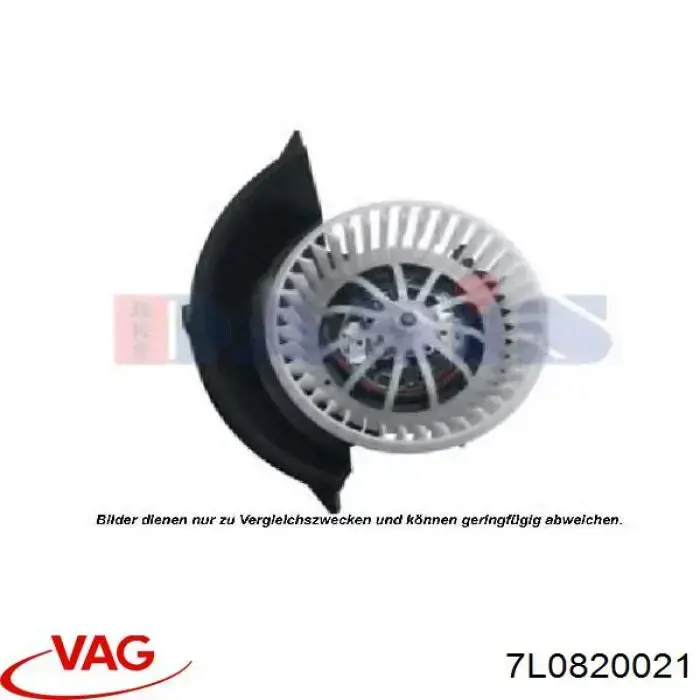 7L0820021 VAG Motor de ventilador de forno (de aquecedor de salão)