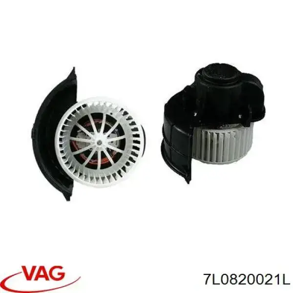 Compre 7L0820021L VAG Motor de ventilador de forno (de aquecedor de salão)