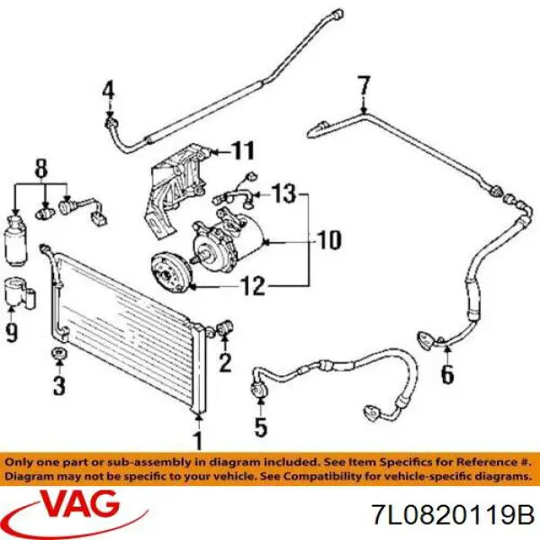  VAG 7L0820119B preço, a partir de 19,28 USD