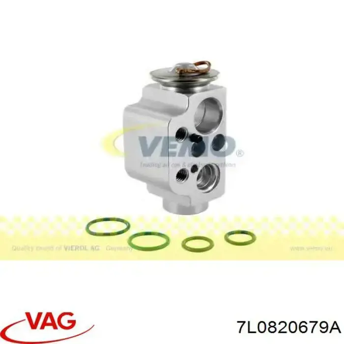 7L0820679A VAG Válvula TRV de aparelho de ar condicionado