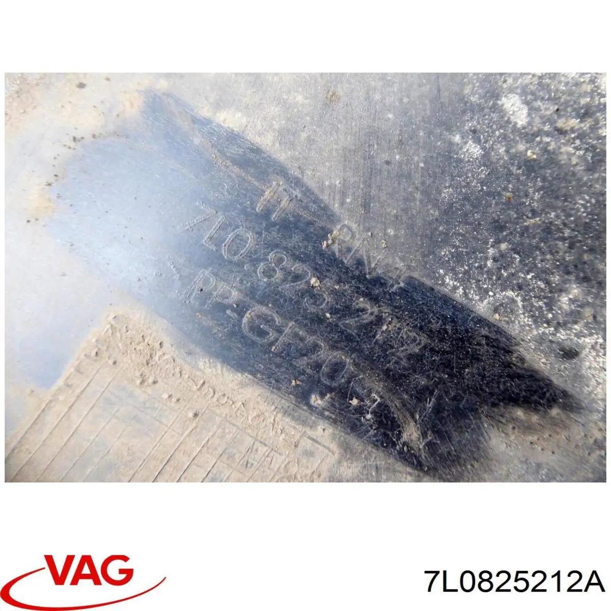 7L0825212A VAG Proteção de fundo direita