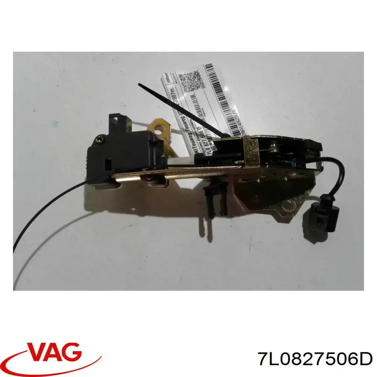 Compre 7L0827506D VAG Fecho de vidro de porta-malas (de 3ª/5ª porta traseira (de tampa de alcapão)