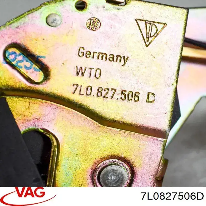 Compre 7L0827506D VAG Fecho de vidro de porta-malas (de 3ª/5ª porta traseira (de tampa de alcapão)
