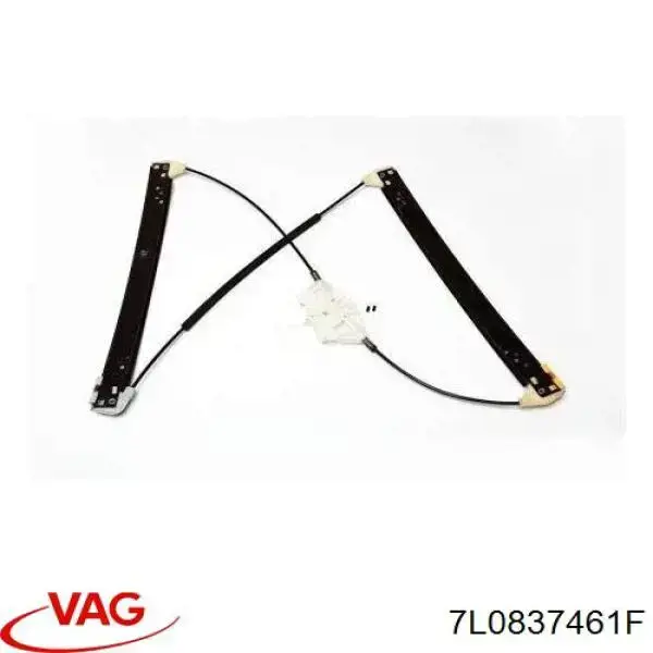 Compre 7L0837461F VAG Mecanismo de acionamento de vidro da porta dianteira esquerda