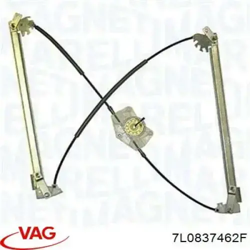Mecanismo de acionamento de vidro da porta dianteira direita VAG 7L0837462F preço, a partir de 59,67 USD