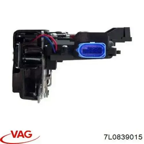 Fecho da porta traseira esquerda VAG 7L0839015 preço, a partir de 39,38 USD