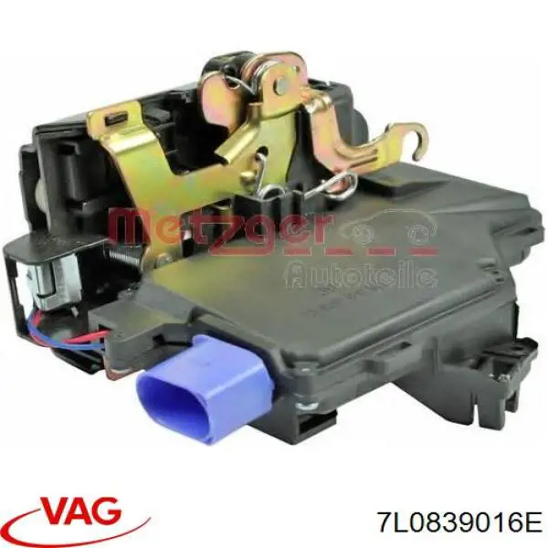 7L0839016E VAG Fecho da porta traseira direita