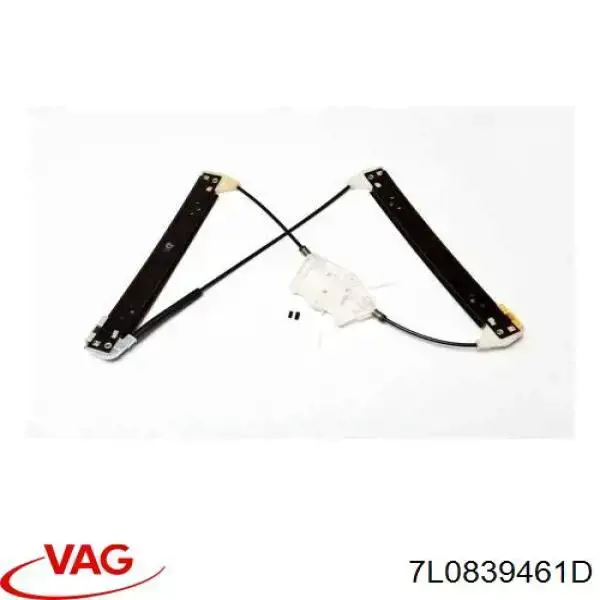 Mecanismo de acionamento de vidro da porta traseira esquerda VAG 7L0839461D preço, a partir de 62,99 USD