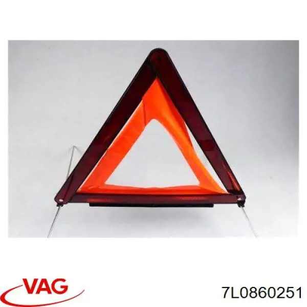 7L0860251 VAG Triângulo de advertência
