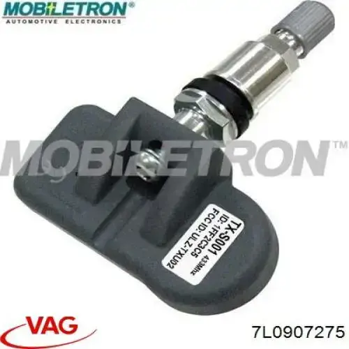 Compre 7L0907275 VAG Sensor de pressão de ar nos pneus