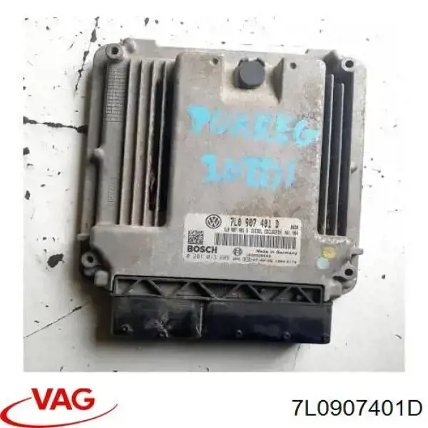 Módulo de direção (Centralina eletrônica) de motor VAG 7L0907401D preço, a partir de 406,85 USD