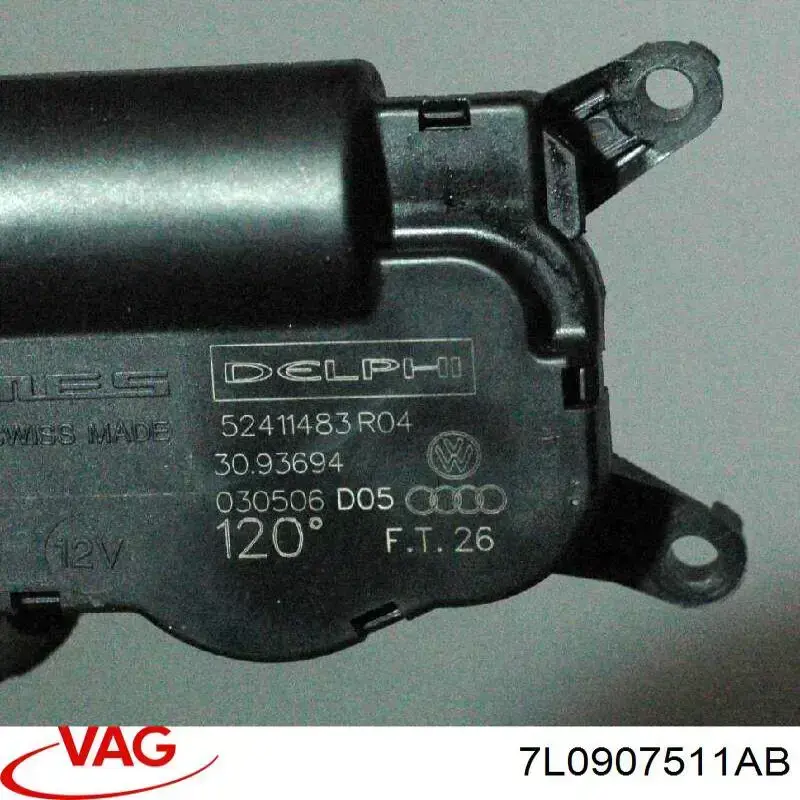 Motor de comporta de recirculação de ar VAG 7L0907511AB preço, a partir de 119,18 USD