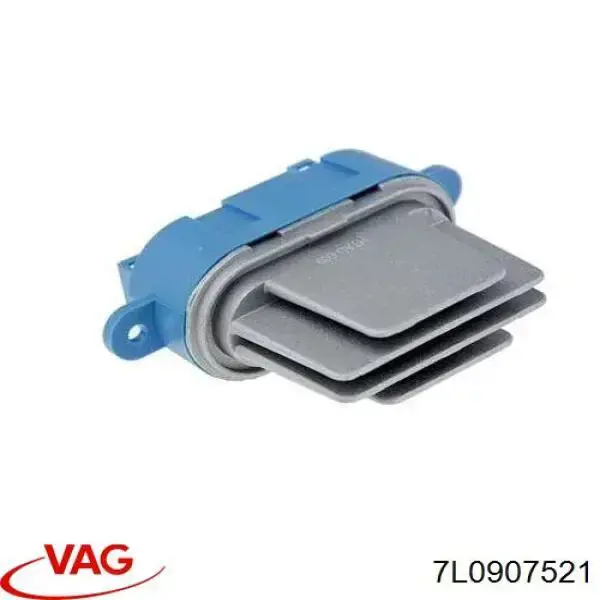 Resistor (resistência) traseiro de ventilador de forno (de aquecedor de salão) VAG 7L0907521 preço, a partir de 37,46 USD