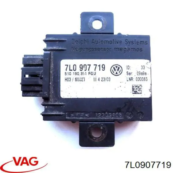 Unidade de controlo (Centralina eletrônica) de sinalização Porsche 7L0907719A preço, a partir de 37,46 USD