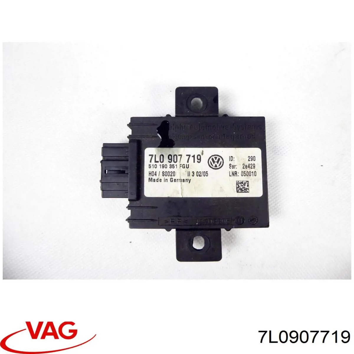 Compre 7L0907719A Porsche Unidade de controlo (Centralina eletrônica) de sinalização