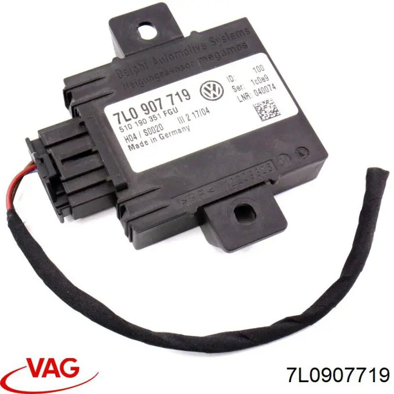 Unidade de controlo (Centralina eletrônica) de sinalização Porsche 7L0907719A preço, a partir de 37,46 USD