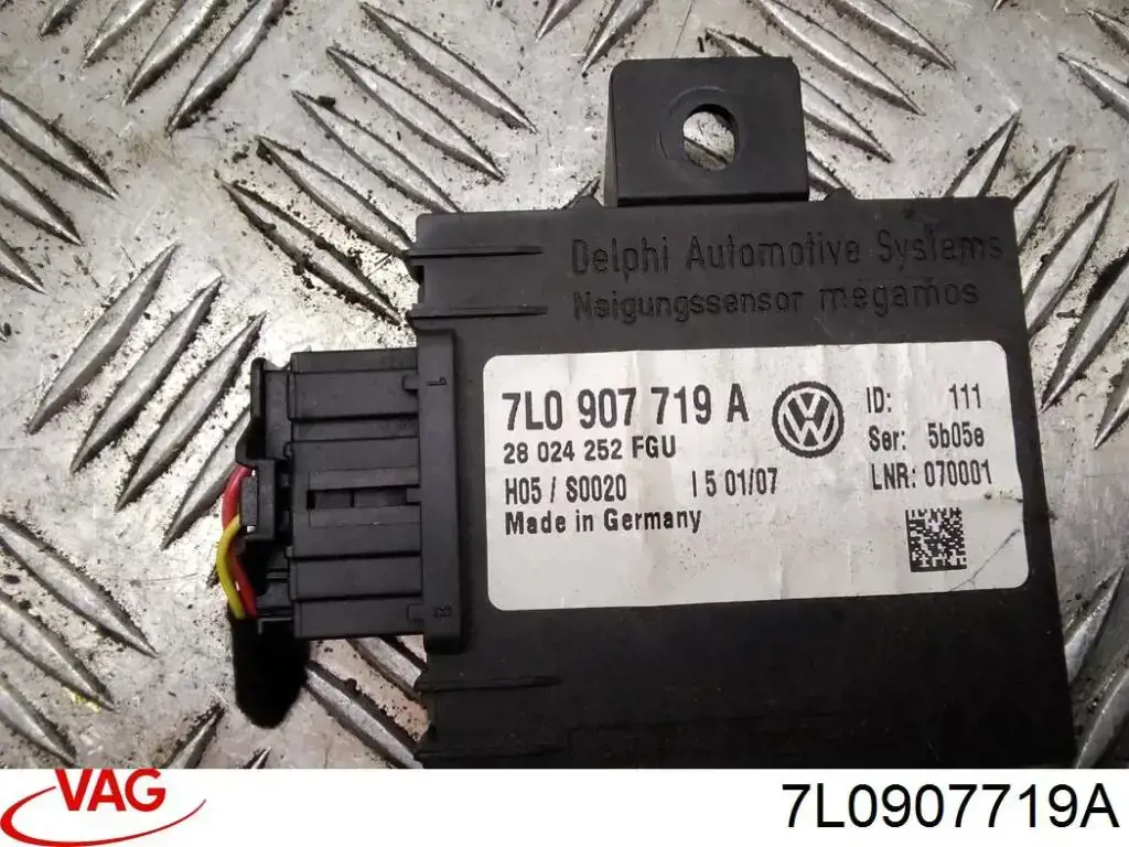 7L0907719A VAG Unidade de controlo (Centralina eletrônica) de sinalização