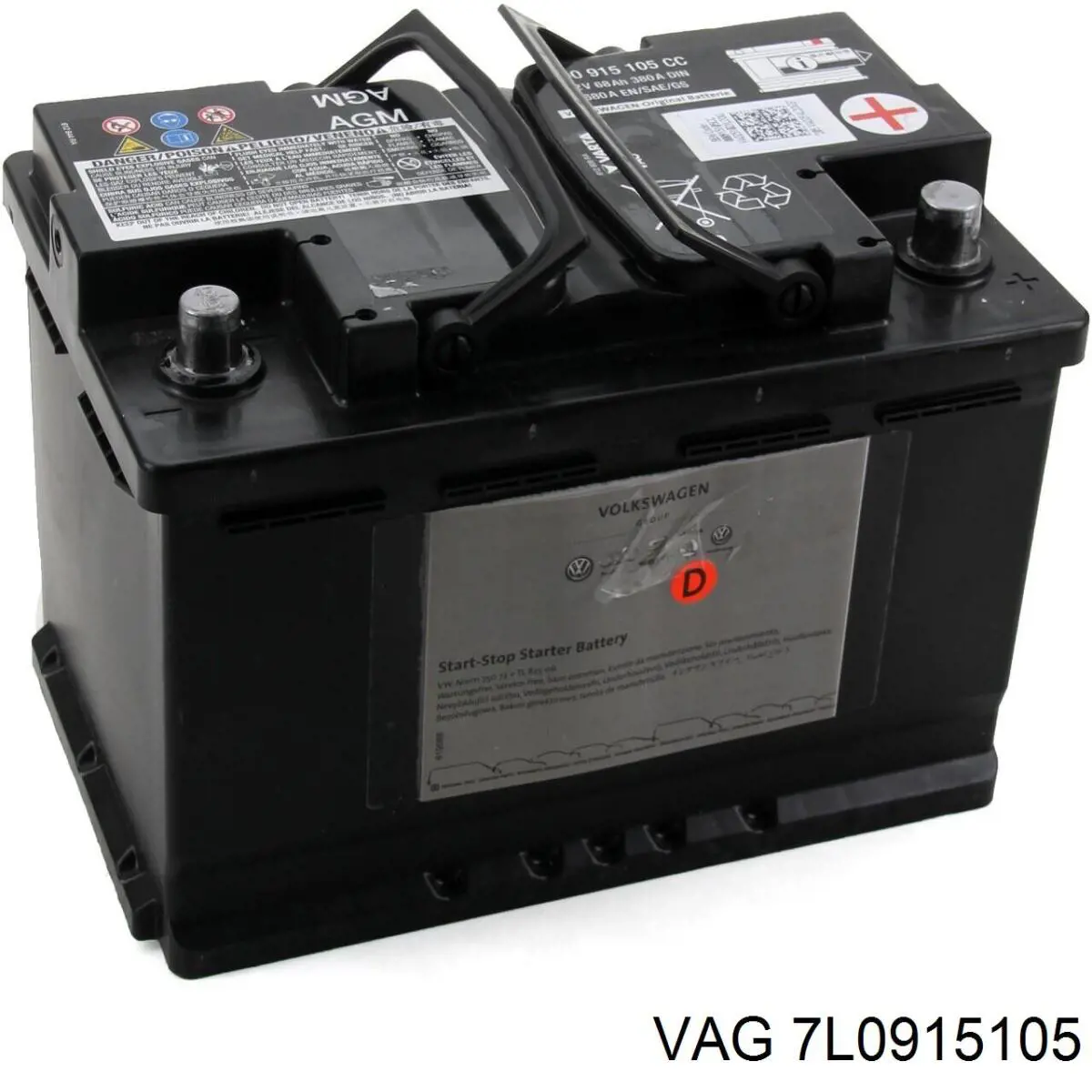 Bateria recarregável (PILHA) VAG 7L0915105 preço, a partir de 128,07 USD