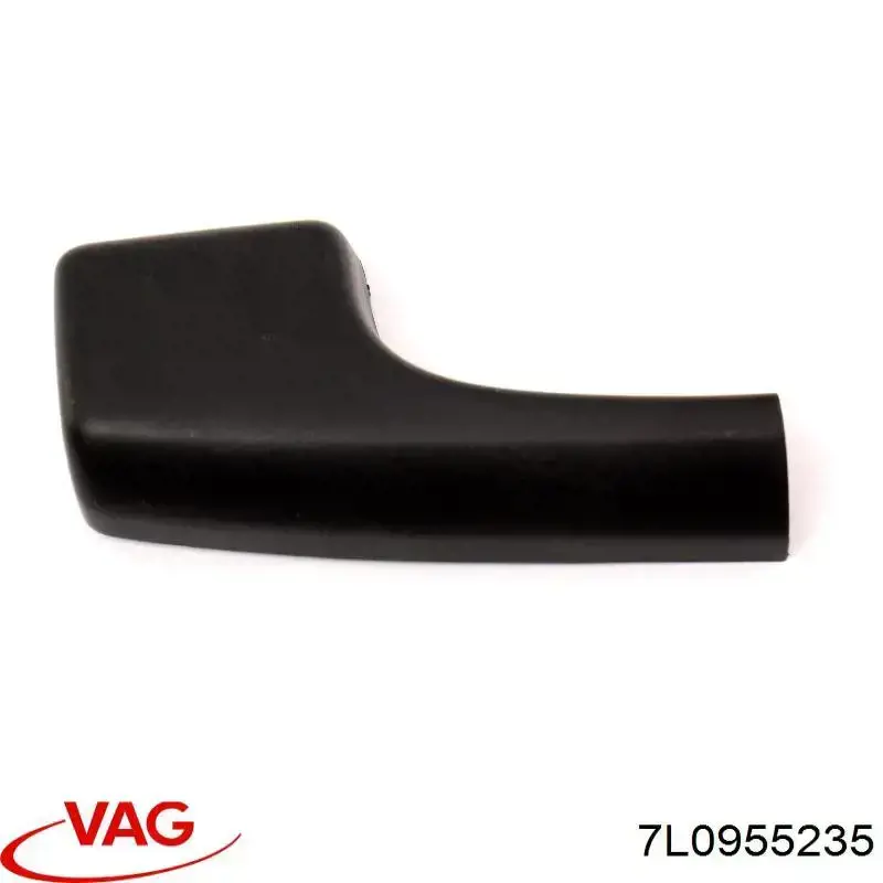 7L0955235 VAG Tampão de porca de fixação do braço dianteiro de limpador de pára-brisa