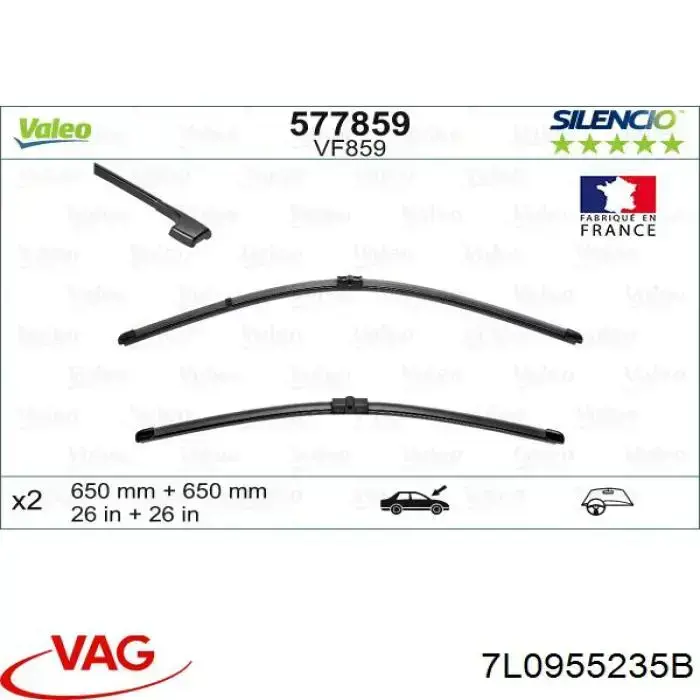 Tampão de porca de fixação do braço dianteiro de limpador de pára-brisa VAG 7L0955235B preço, a partir de 15,88 USD