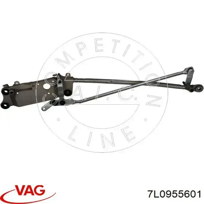 Compre 7L0955601 VAG Trapézio de limpador pára-brisas