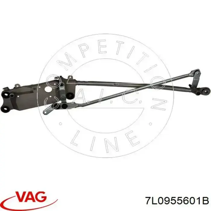 Trapézio de limpador pára-brisas VAG 7L0955601B preço, a partir de 111,58 USD