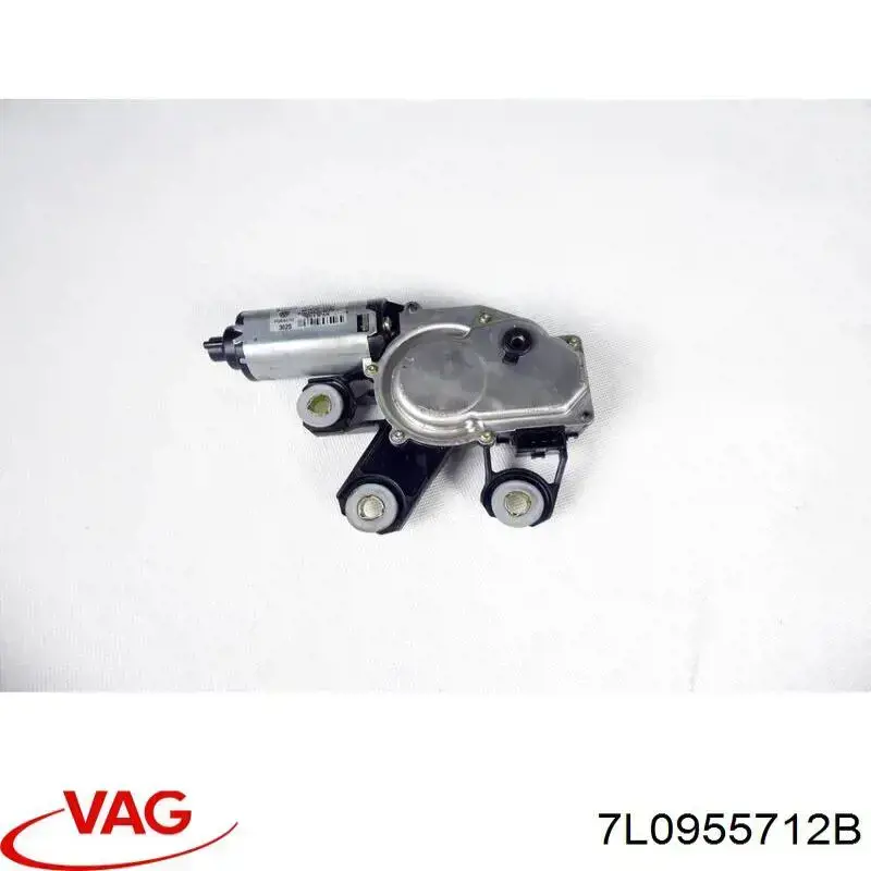 7L0955712B VAG Motor de limpador pára-brisas de vidro traseiro