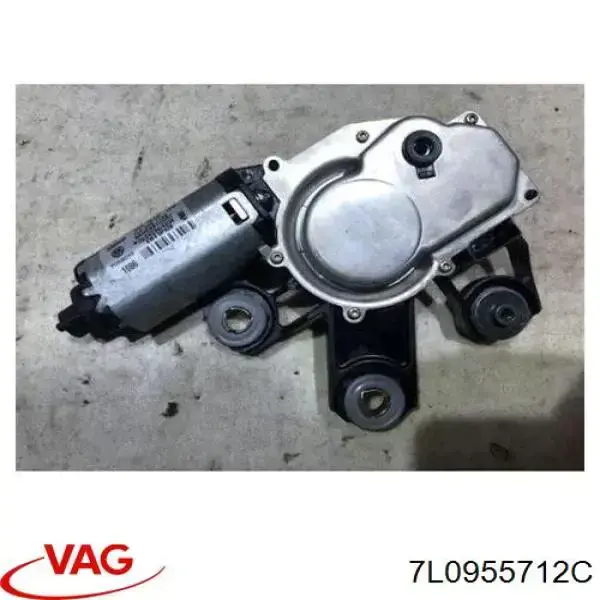7L0955712C VAG Motor de limpador pára-brisas de vidro traseiro