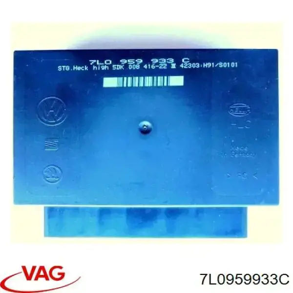 Compre 7L0959933C VAG Módulo de conforto da porta dianteira