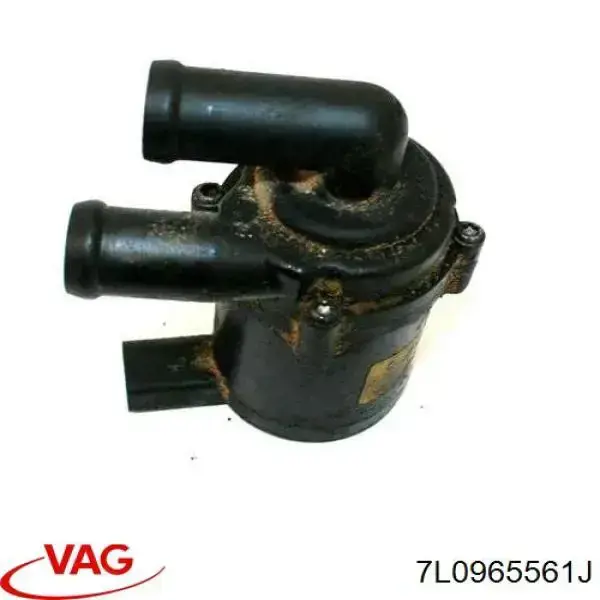 7L0965561J VAG Bomba de água (bomba) de esfriamento, adicional elétrica