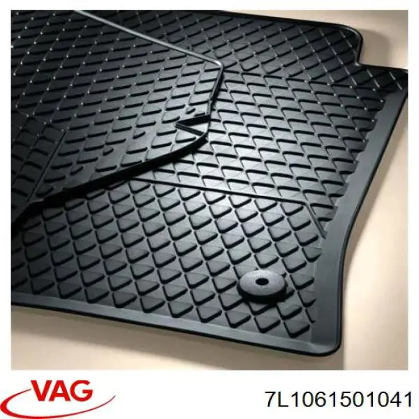 Tapete dianteiro, kit de 2 un. VAG 7L1061501041 preço, a partir de 8,95 USD