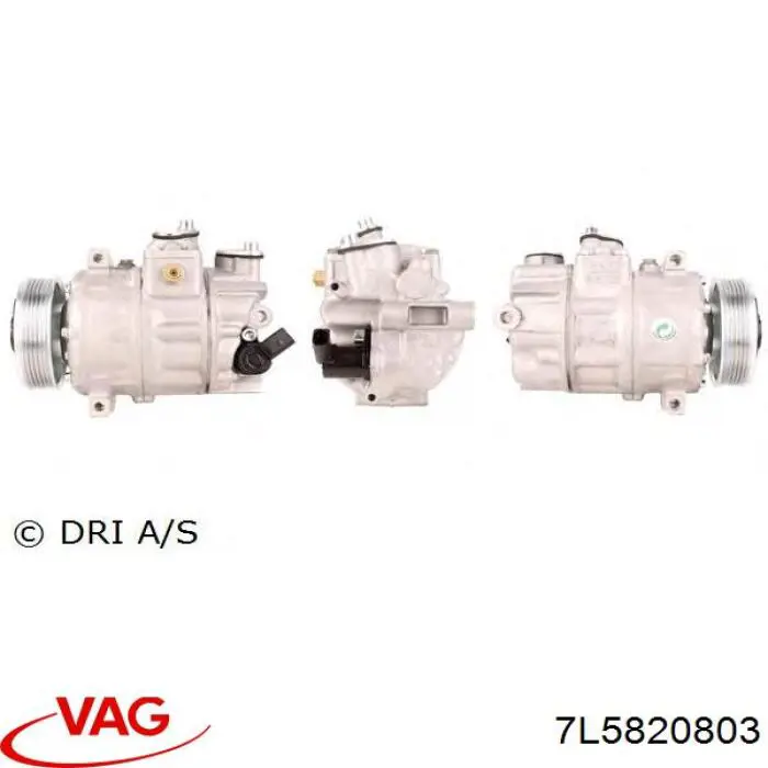Compressor de aparelho de ar condicionado VAG 7L5820803 preço, a partir de 162,81 USD
