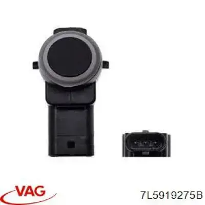 Compre 7L5919275B VAG Sensor traseiro de sinalização de estacionamento (sensor de estacionamento)