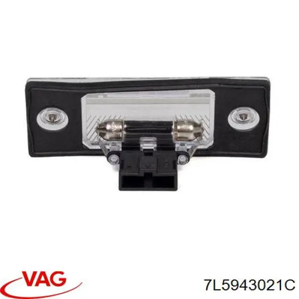 Lanterna da luz de fundo de matrícula traseira VAG 7L5943021C preço, a partir de 16,56 USD