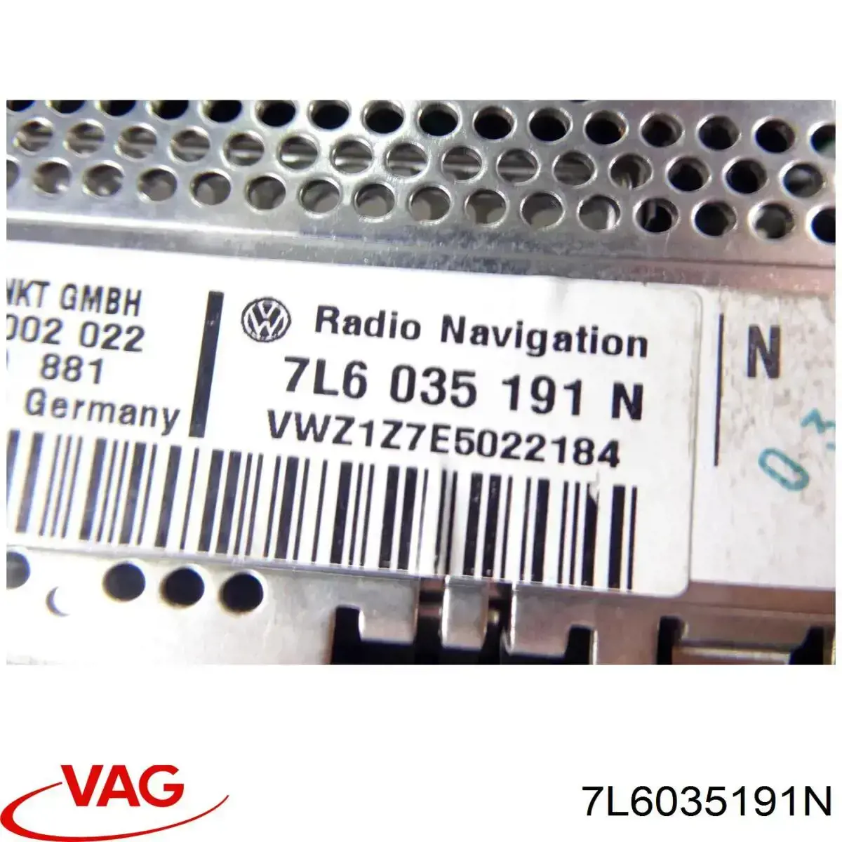 7L6035191N VAG Aparelhagem de som (rádio AM/FM)