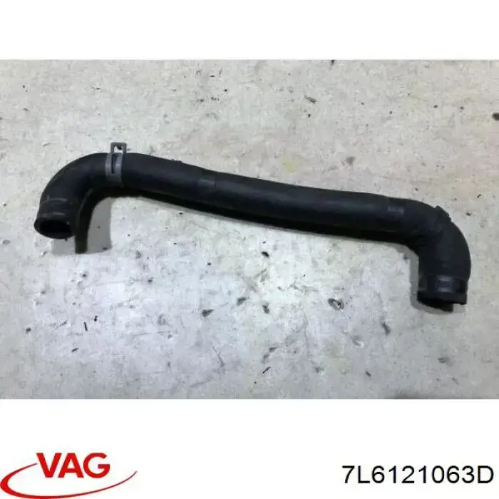 Compre 7L6121063D VAG Mangueira (cano derivado) do sistema de esfriamento