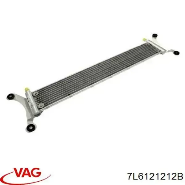 7L6121212B VAG Radiador de esfriamento de motor adicional
