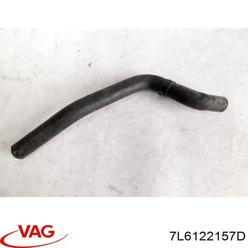 7L6122157D VAG Mangueira (cano derivado) do sistema de esfriamento