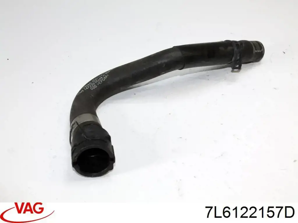Compre 7L6122157D VAG Mangueira (cano derivado) do sistema de esfriamento