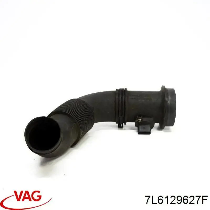 7L6129627F VAG Cano derivado de ar, saída de filtro de ar