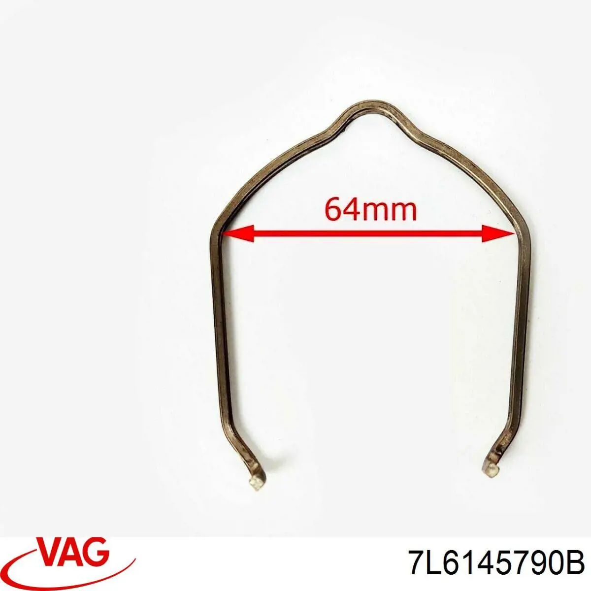 Compre 7L6145790B VAG Cano derivado de ar, saída de turbina (supercompressão)