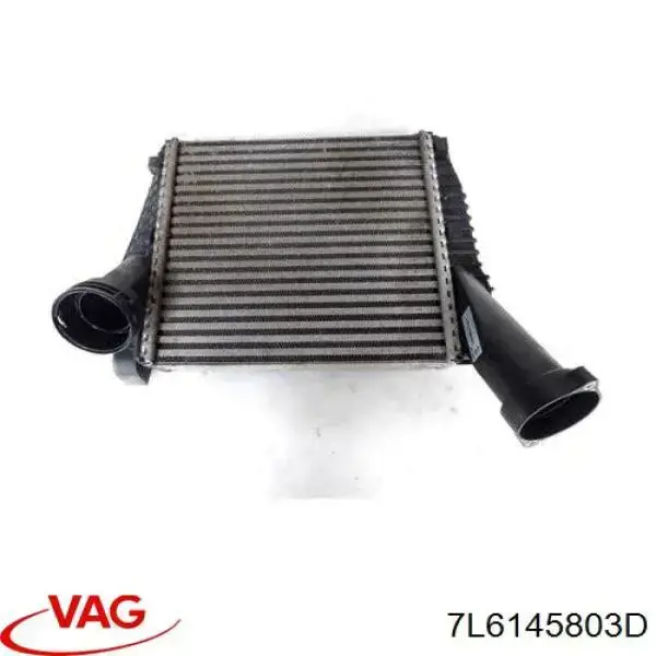 7L6145803D VAG Radiador de intercooler