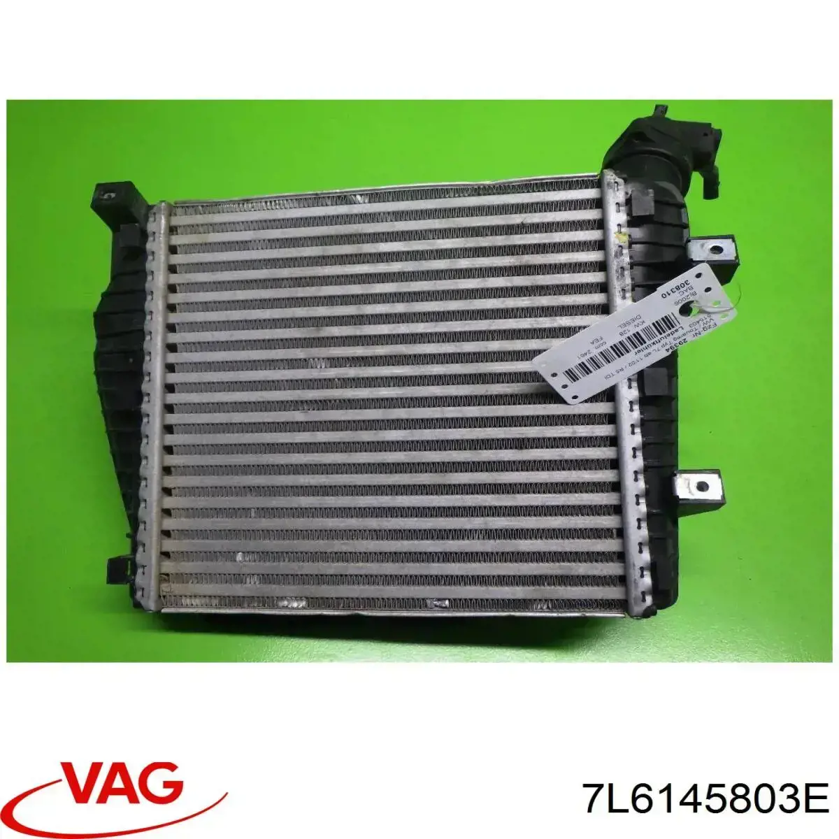 Compre 7L6145803E VAG Radiador de intercooler