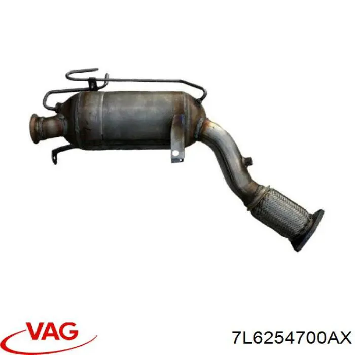 Filtro de partículas do sistema dos gases de escape VAG 7L6254700AX preço, a partir de 444,67 USD