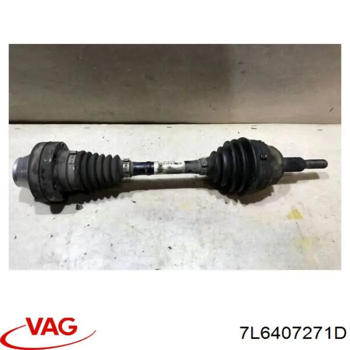 Semieixo (acionador) dianteiro VAG 7L6407271D preço, a partir de 80,02 USD
