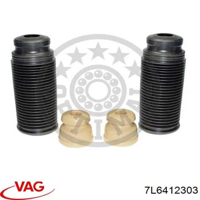 Compre 7L6412303 VAG Pára-choque (grade de proteção) de amortecedor dianteiro
