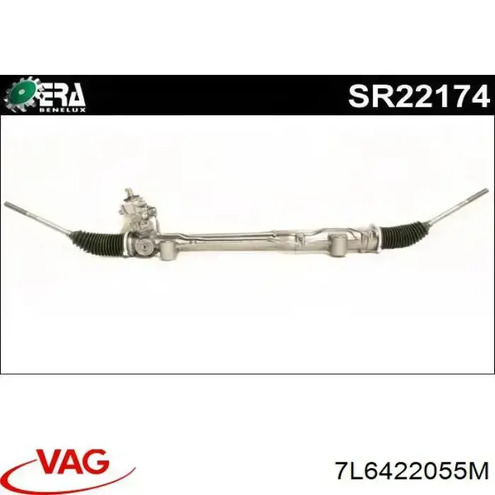 7L6422055M VAG Cremalheira da direção
