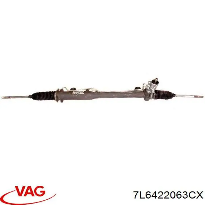 7L6422063CX VAG Cremalheira da direção