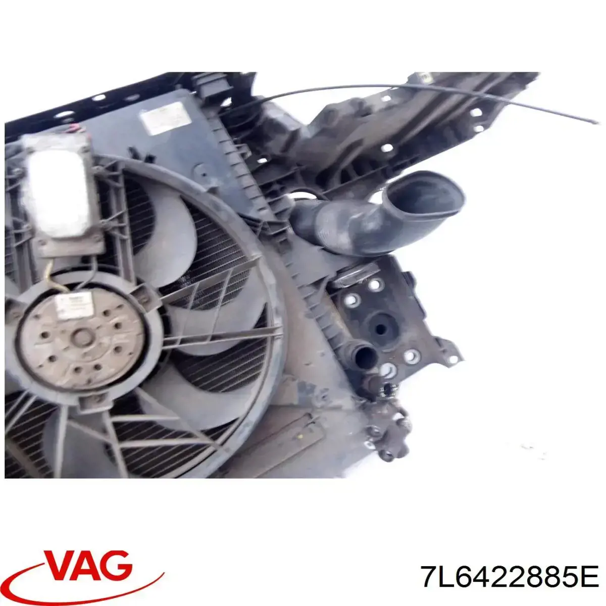 7L6422885E VAG Radiador da Direção hidrâulica assistida