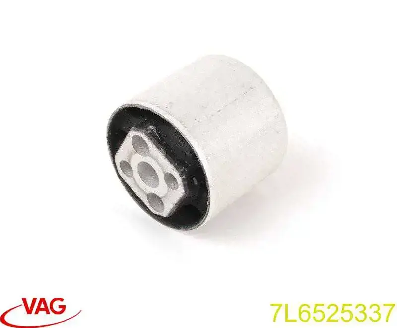 Bloco silencioso (coxim) traseiro direito de redutor do eixo dianteiro VAG 7L6525337 preço, a partir de 18,62 USD
